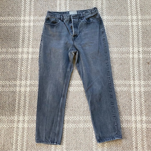 Everlane Denim - Everlane the 90’s cheeky jean straight leg button fly